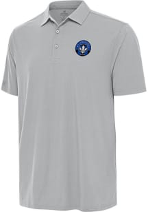 Antigua Montreal Impact Mens Grey Era Short Sleeve Polo