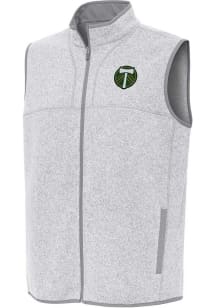 Antigua Portland Timbers Mens Grey Fortune Sleeveless Jacket