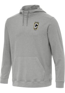 Antigua Columbus Crew Mens Grey Cloud Long Sleeve Hoodie