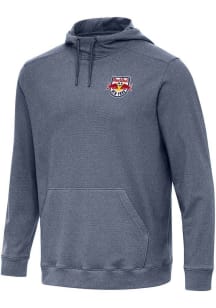 Antigua New York Red Bulls Mens Navy Blue Cloud Long Sleeve Hoodie