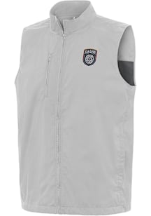 Antigua San Diego FC Mens Grey Brisk Sleeveless Jacket