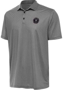 Antigua Inter Miami CF Mens White Rings Short Sleeve Polo