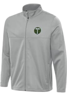 Antigua Portland Timbers Mens Grey Links 2 Light Weight Jacket