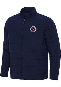 Antigua New England Revolution Mens Navy Blue Swelter Filled Jacket