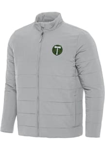 Antigua Portland Timbers Mens Grey Swelter Filled Jacket