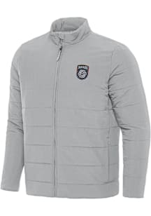 Antigua San Diego FC Mens Grey Swelter Filled Jacket