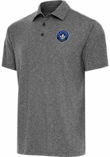 Antigua Montreal Impact Black Par 3 Big and Tall Polo