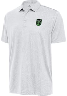 Antigua Austin FC White Ellipse Big and Tall Polo