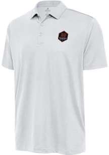 Antigua Houston Dynamo White Ellipse Big and Tall Polo