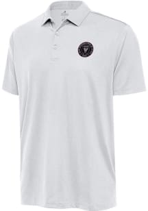 Antigua Inter Miami CF White Ellipse Big and Tall Polo