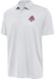 Antigua Toronto FC White Ellipse Big and Tall Polo