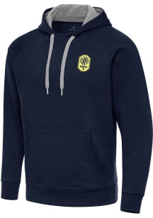 Antigua Nashville SC Mens Navy Blue Victory Big and Tall Hooded Sweatshirt