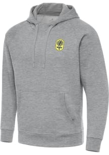 Antigua Nashville SC Mens Grey Victory Big and Tall Hooded Sweatshirt