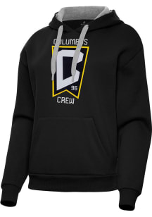 Antigua Columbus Crew Womens  Full Front Victory Hooded Sweatshirt