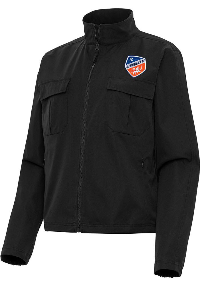 Antigua FC Cincinnati Womens Even Par Light Weight Jacket