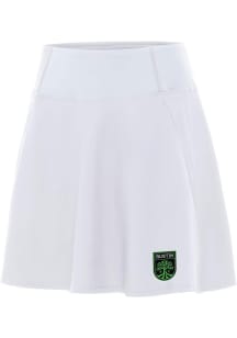 Antigua Austin FC Womens White Chip Skort Skirt