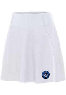 Antigua Montreal Impact Womens White Chip Skort Skirt