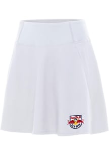 Antigua New York Red Bulls Womens White Chip Skort Skirt