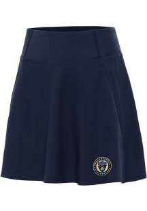 Antigua Philadelphia Union Womens Navy Blue Chip Skort Skirt