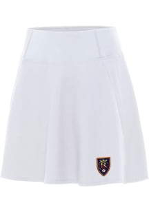 Antigua Real Salt Lake Womens White Chip Skort Skirt