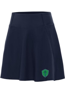 Antigua Seattle Sounders FC Womens Navy Blue Chip Skort Skirt