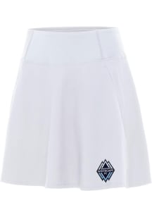 Antigua Vancouver Whitecaps FC Womens White Chip Skort Skirt