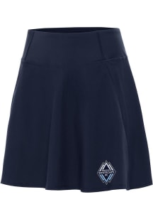 Antigua Vancouver Whitecaps FC Womens Navy Blue Chip Skort Skirt