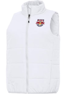 Antigua New York Red Bulls Womens White Experience Vest