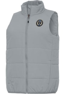 Antigua Philadelphia Union Womens Grey Experience Vest