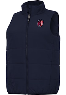 Antigua St Louis City SC Womens Navy Blue Experience Vest