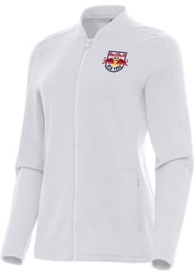 Antigua New York Red Bulls Womens White Continual Light Weight Jacket