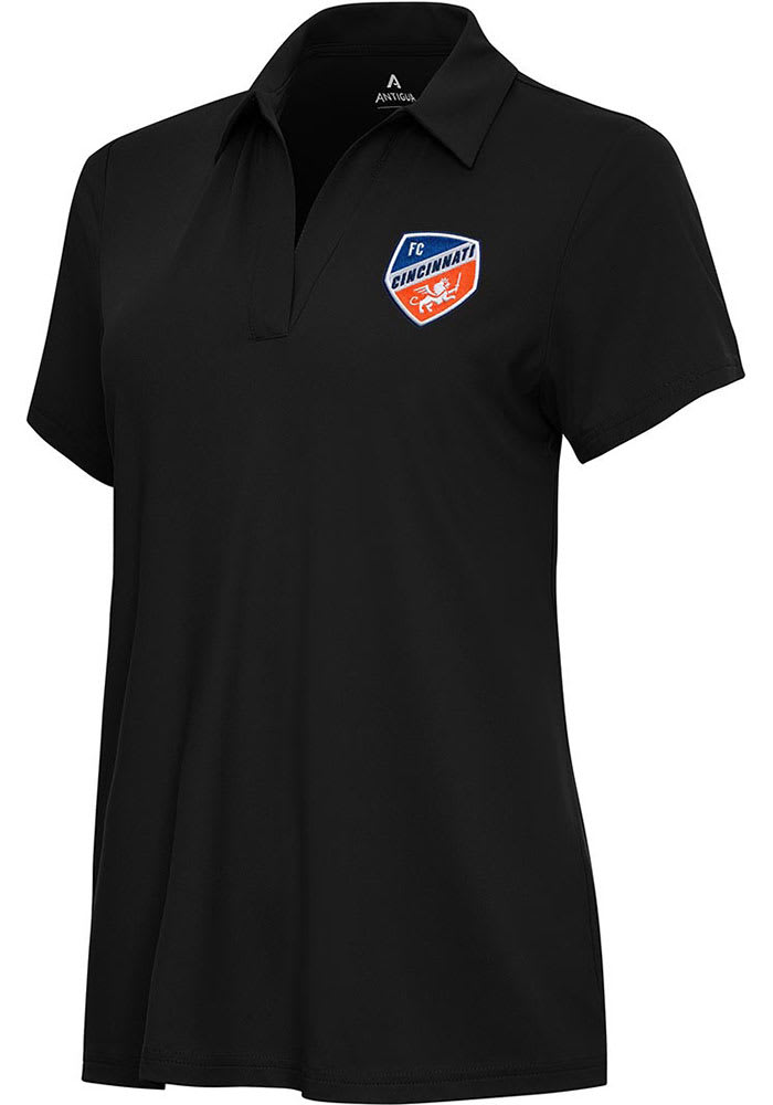 Antigua FC Cincinnati Womens Era Short Sleeve Polo Shirt