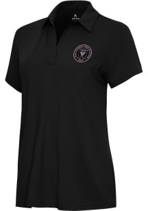 Antigua Inter Miami CF Womens  Era Short Sleeve Polo Shirt