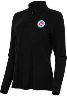 Antigua Chicago Fire Womens  Intent Qtr Zip