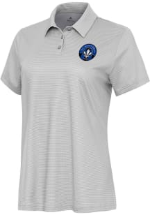 Antigua Montreal Impact Womens White Rings Short Sleeve Polo Shirt