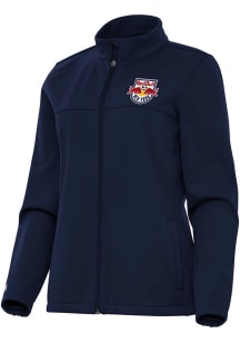 Antigua New York Red Bulls Womens Navy Blue Links Light Weight Jacket