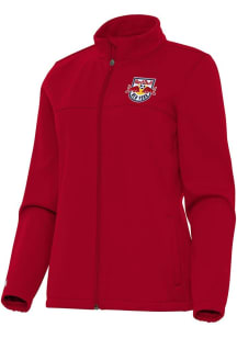 Antigua New York Red Bulls Womens Red Links Light Weight Jacket