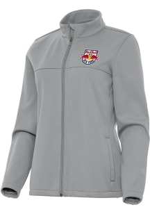 Antigua New York Red Bulls Womens Grey Links Light Weight Jacket