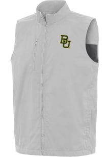 Antigua Baylor Bears Mens Grey Brisk Sleeveless Jacket