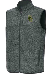 Antigua Baylor Bears Mens Grey Fortune Sleeveless Jacket