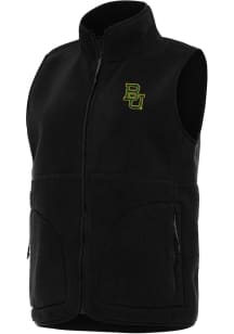 Antigua Baylor Bears Womens Black Nostalgic Vest