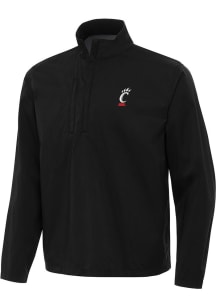 Mens Cincinnati Bearcats  Antigua Brisk Qtr Zip Pullover