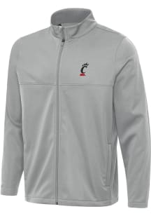 Mens Cincinnati Bearcats Grey Antigua Links 2 Light Weight Jacket