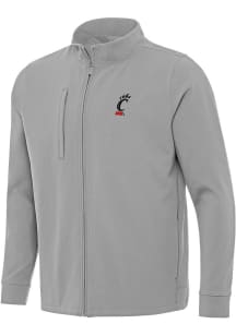 Mens Cincinnati Bearcats Grey Antigua Regard Light Weight Jacket