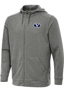 Antigua BYU Cougars Mens Black Effortless Light Weight Jacket