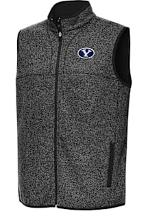 Antigua BYU Cougars Mens Black Fortune Sleeveless Jacket