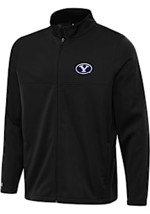 Antigua BYU Cougars Mens Black Links 2 Light Weight Jacket