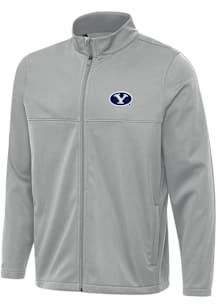 Antigua BYU Cougars Mens Grey Links 2 Light Weight Jacket