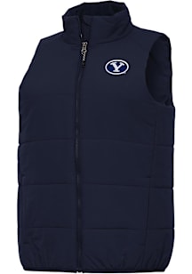 Antigua BYU Cougars Womens Navy Blue Experience Vest