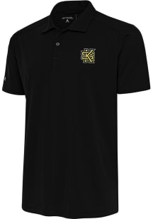 Antigua Kennesaw State Owls Mens  Tribute Short Sleeve Polo